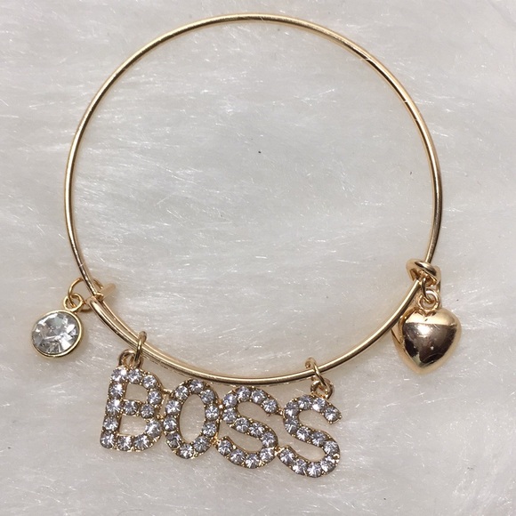 🌹3/$15 Palm Beach Wire Rhinestone Charm Bracelet - Picture 2 of 6